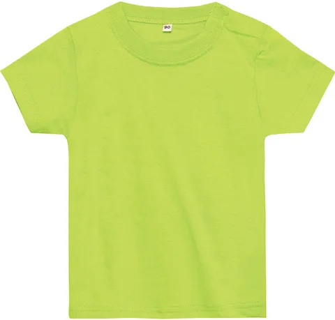 5.6オンス ヘビーウェイト ベビーTシャツ カラー:ライトグリーン（024）