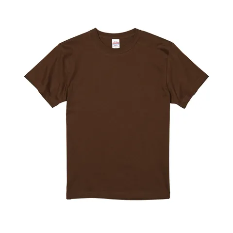 5.6オンス ハイクオリティーTシャツ カラー:ダークブラウン（052）