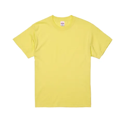 5.6オンス ハイクオリティーTシャツ カラー:ライトイエロー（487）