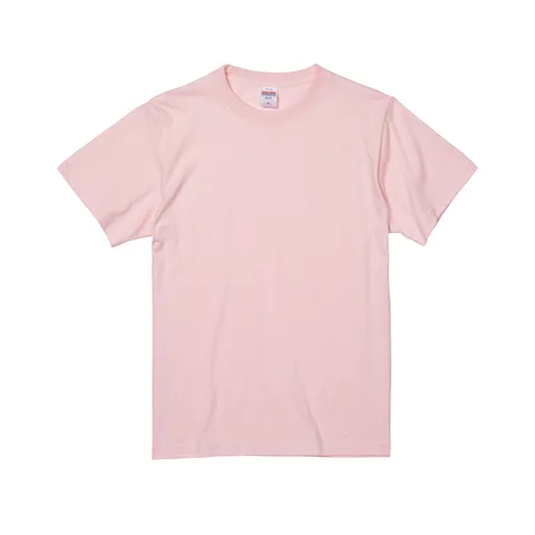 5.6オンス ハイクオリティーTシャツ カラー:ベビーピンク（576）