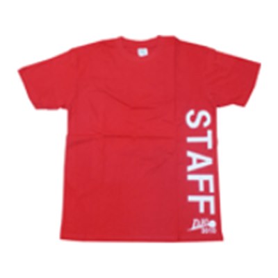 制作サンプル：スタッフTシャツ