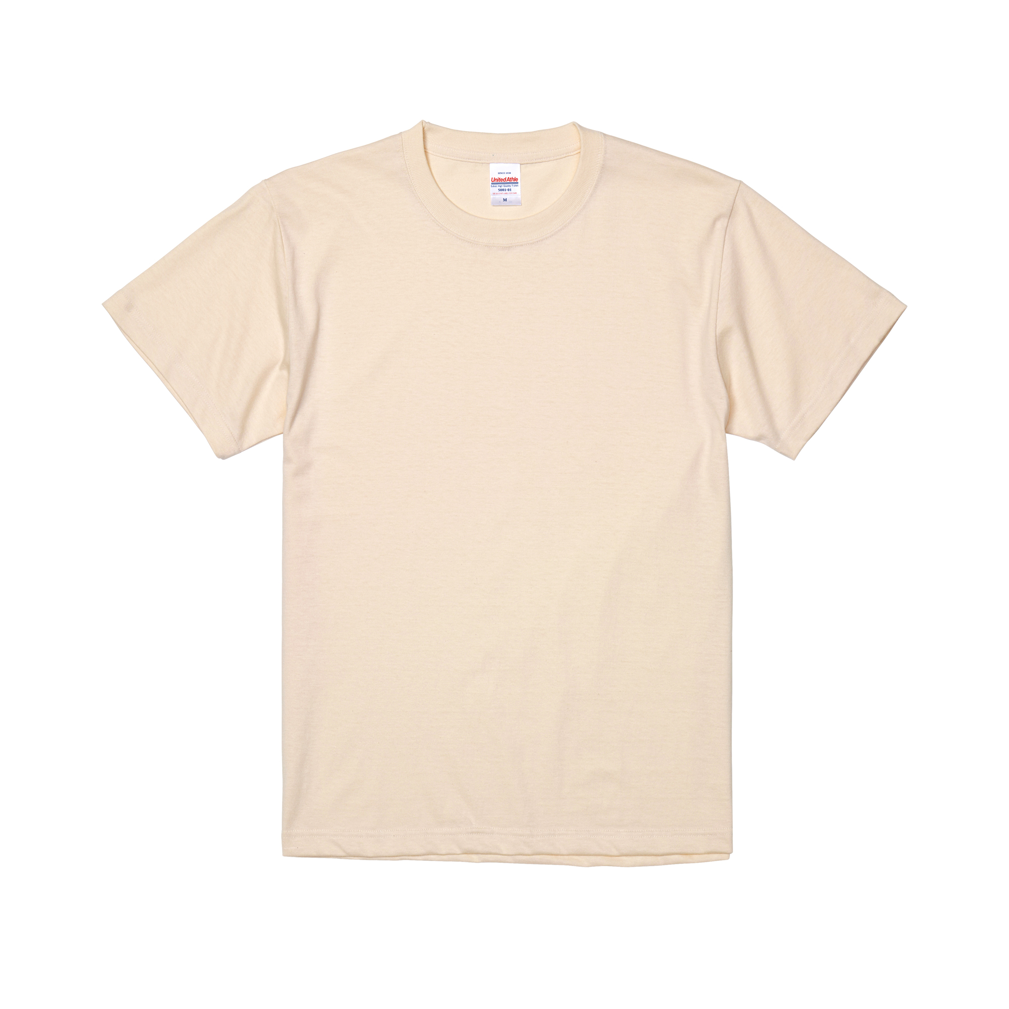 5.6オンス ハイクオリティーTシャツ カラー:ナチュラル（019）