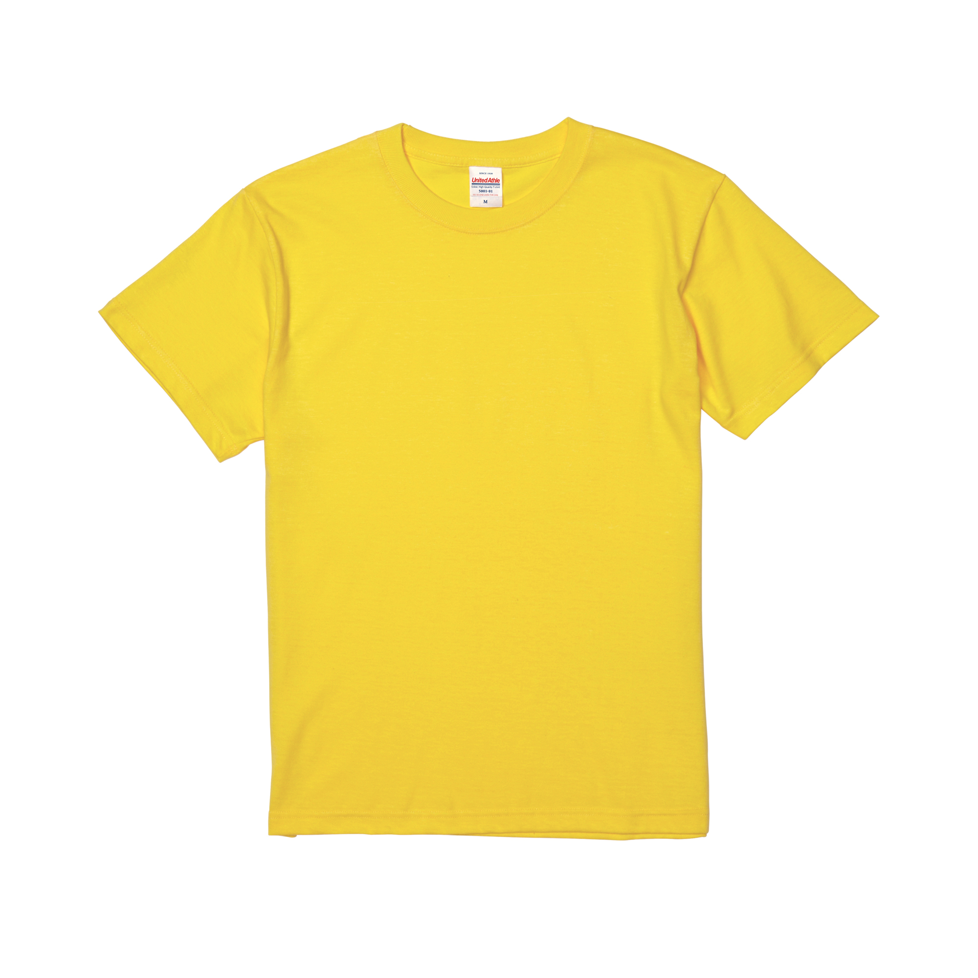 5.6オンス ハイクオリティーTシャツ カラー:イエロー（021）