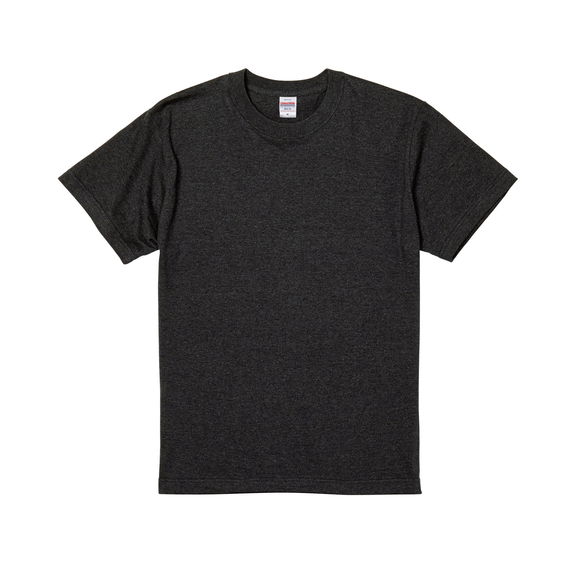 5.6オンス ハイクオリティーTシャツ カラー:ヘザーブラック（725）