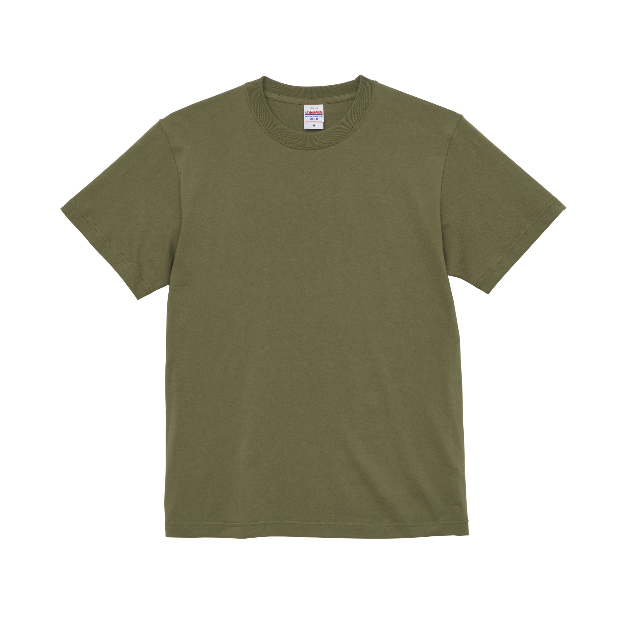 5.6オンス ハイクオリティーTシャツ カラー:ライトオリーブ（739）