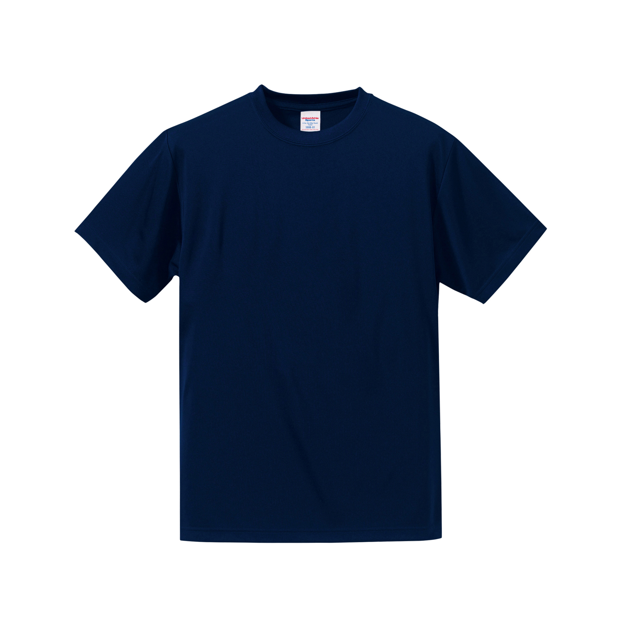 4.7オンス ドライシルキータッチTシャツ カラー:ネイビー（086）