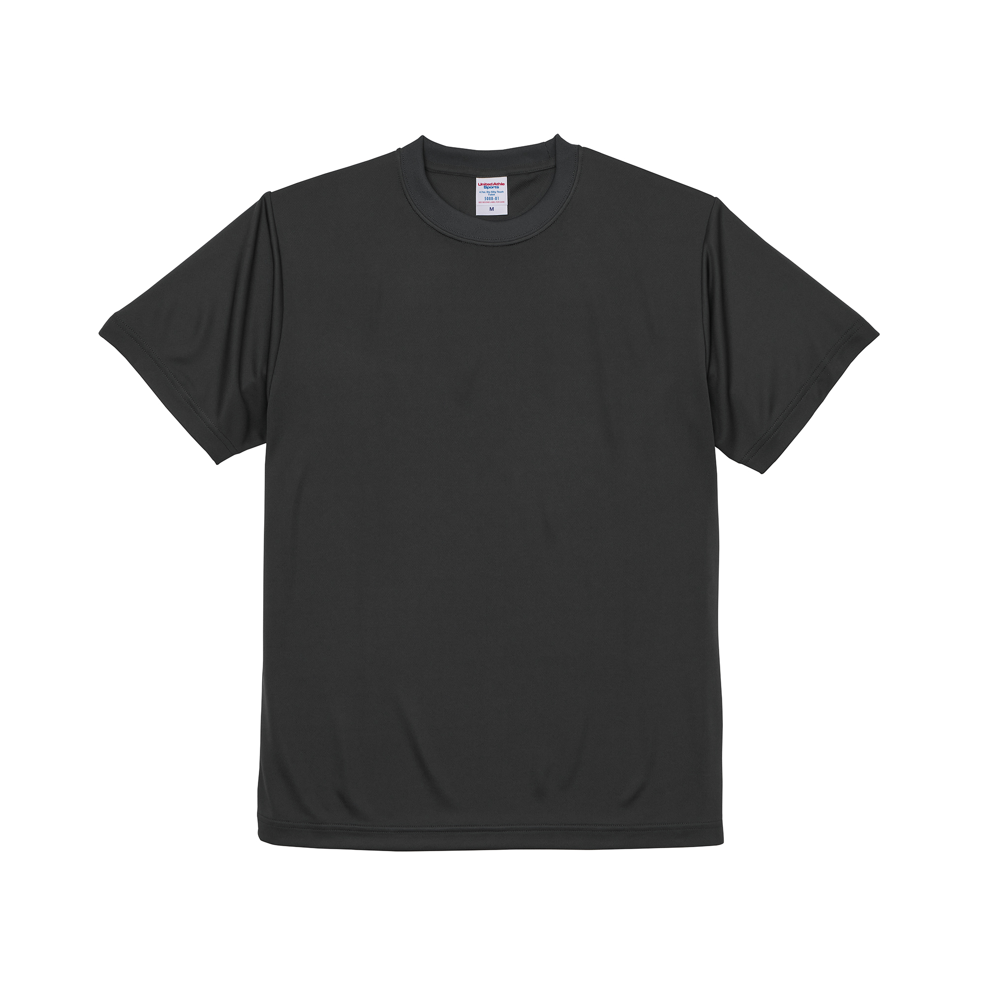 4.7オンス ドライシルキータッチTシャツ カラー:ガンメタル（173）