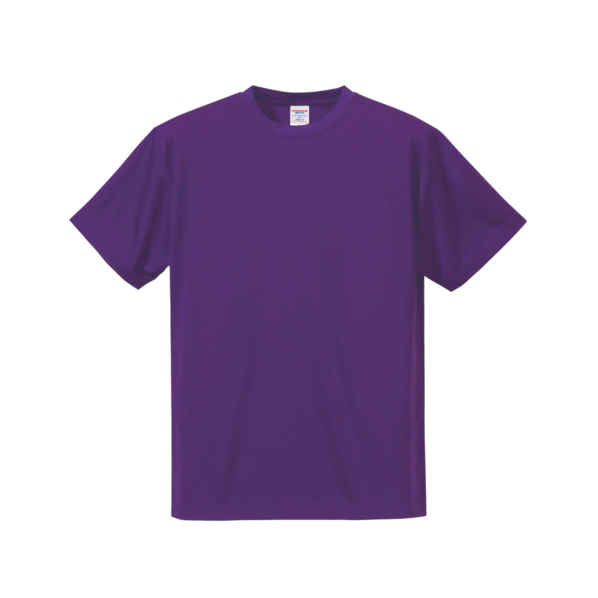 4.7オンス ドライシルキータッチTシャツ カラー:バイオレットパープル（539）