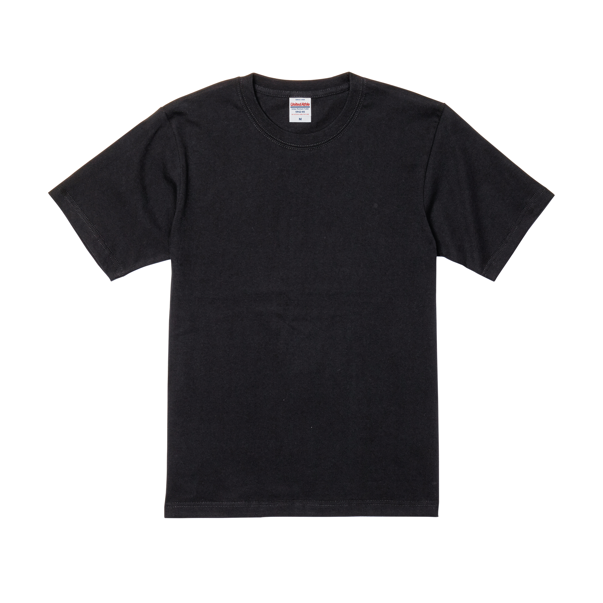 6.2オンス プレミアムTシャツ カラー:ブラック（002）