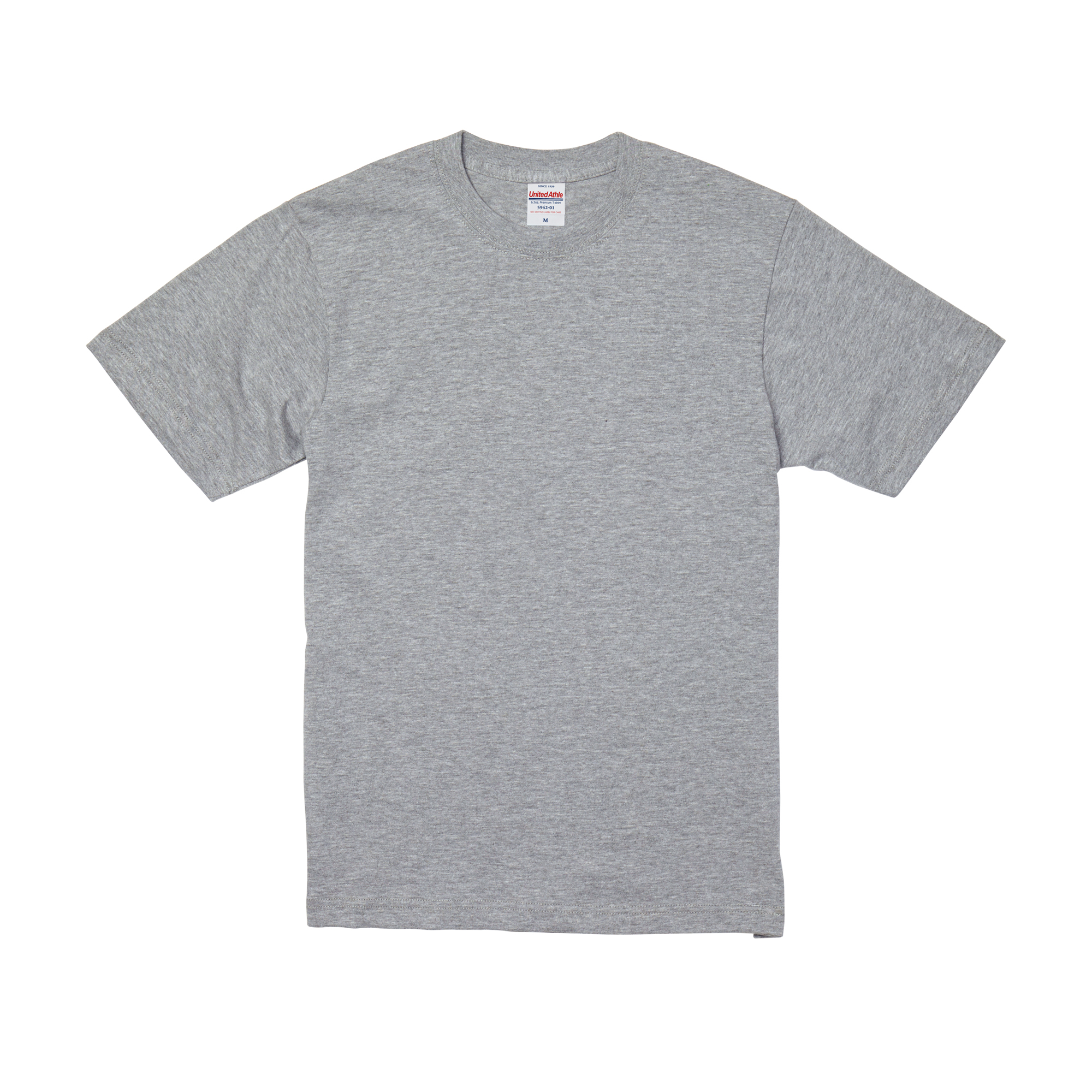 6.2オンス プレミアムTシャツ カラー:ミックスグレー（006）