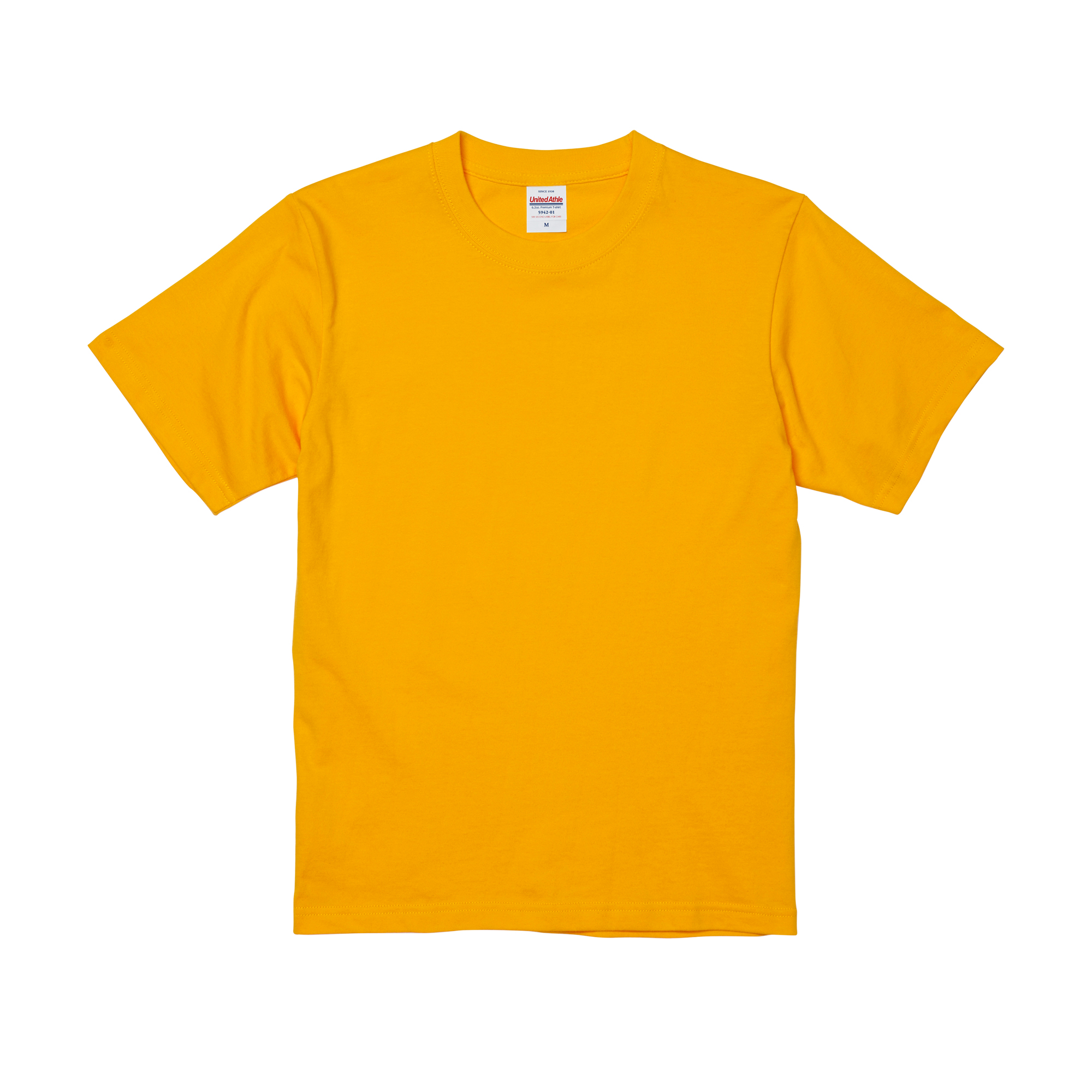 6.2オンス プレミアムTシャツ カラー:ゴールド（022）