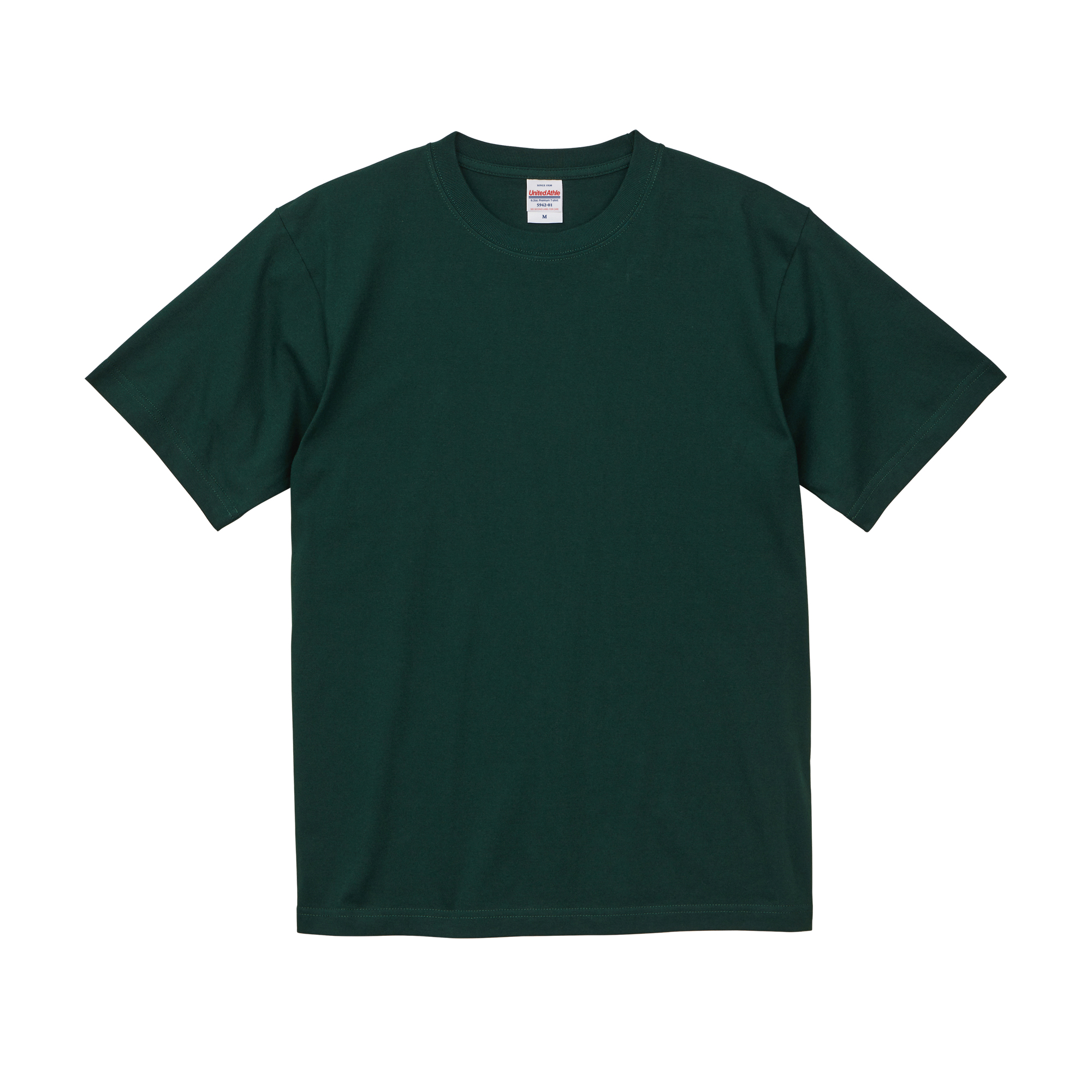 6.2オンス プレミアムTシャツ カラー:モスグリーン（054）
