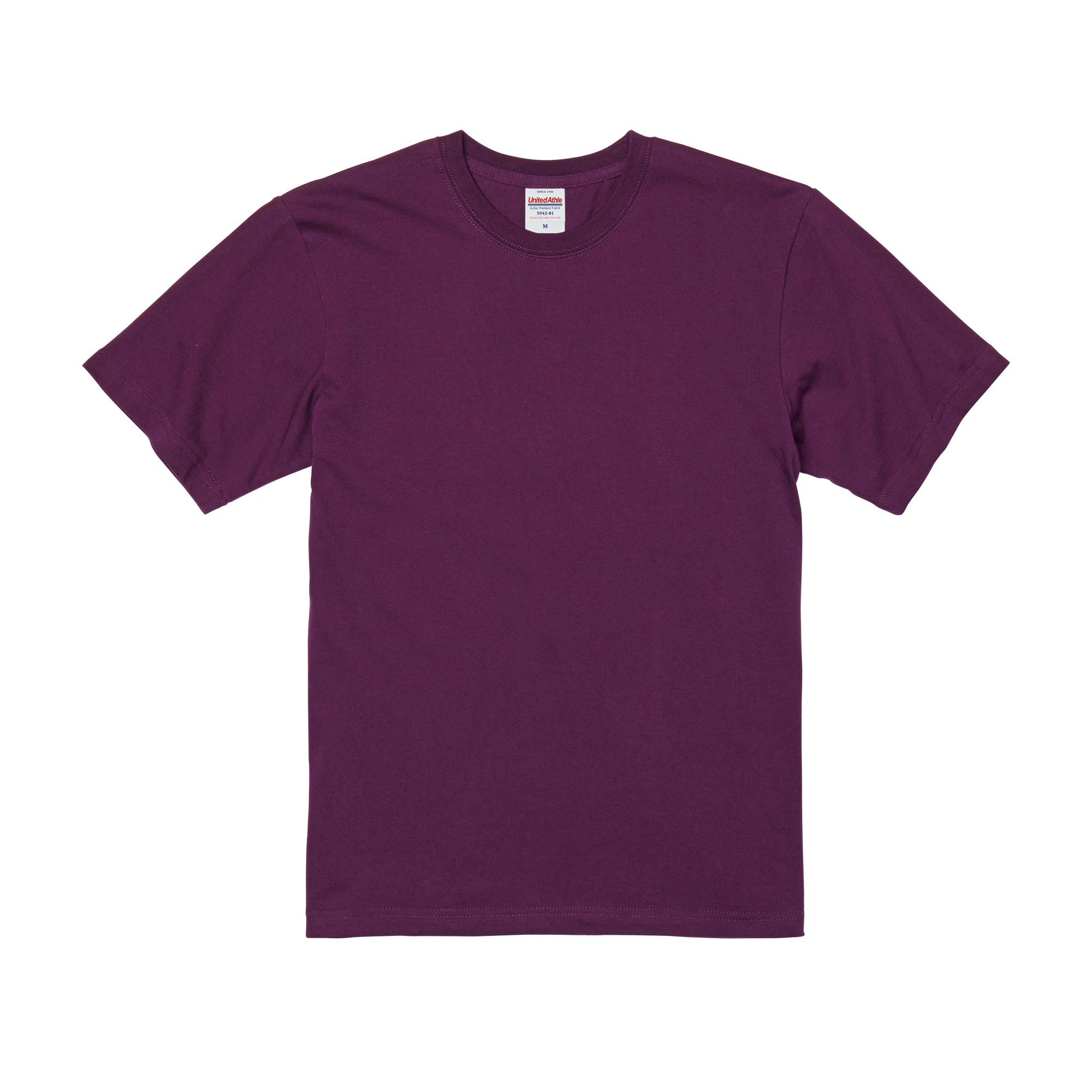 6.2オンス プレミアムTシャツ カラー:マットパープル（079）