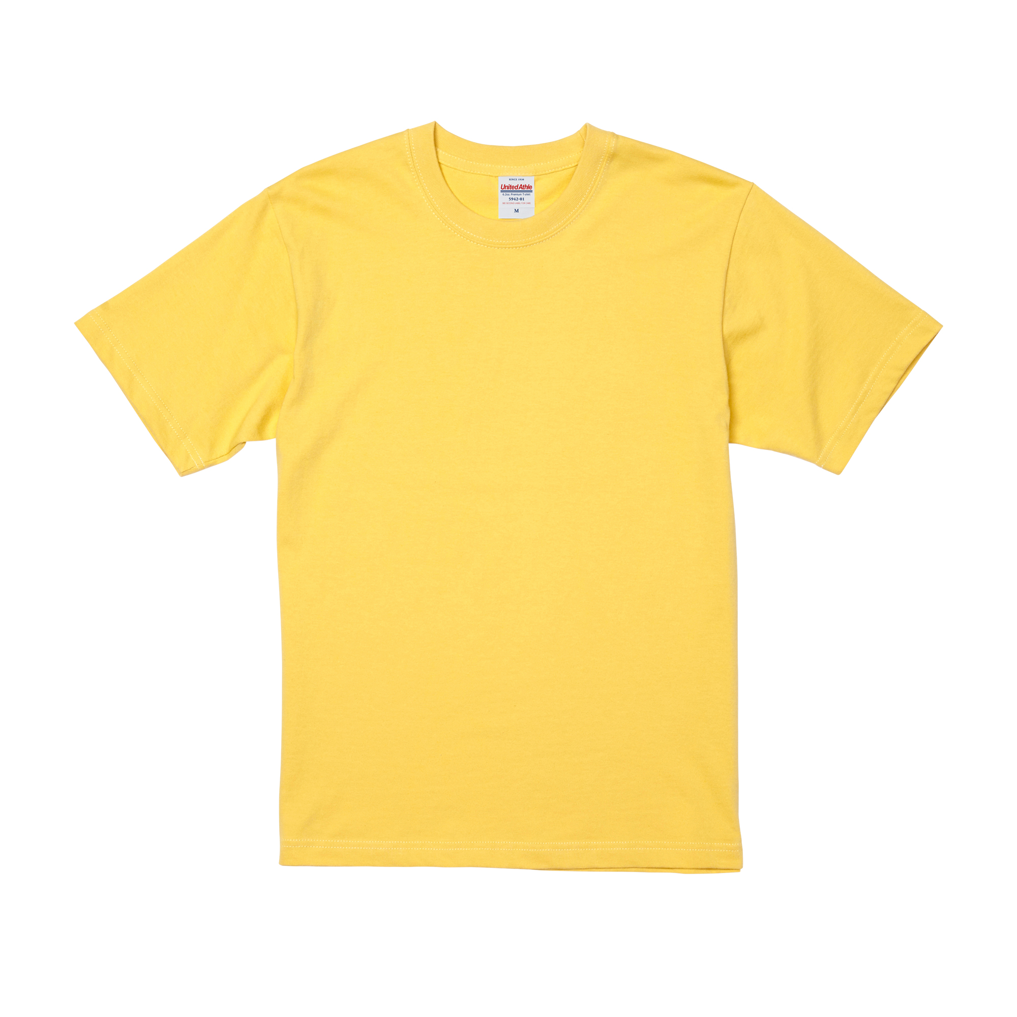 6.2オンス プレミアムTシャツ カラー:バナナ（369）