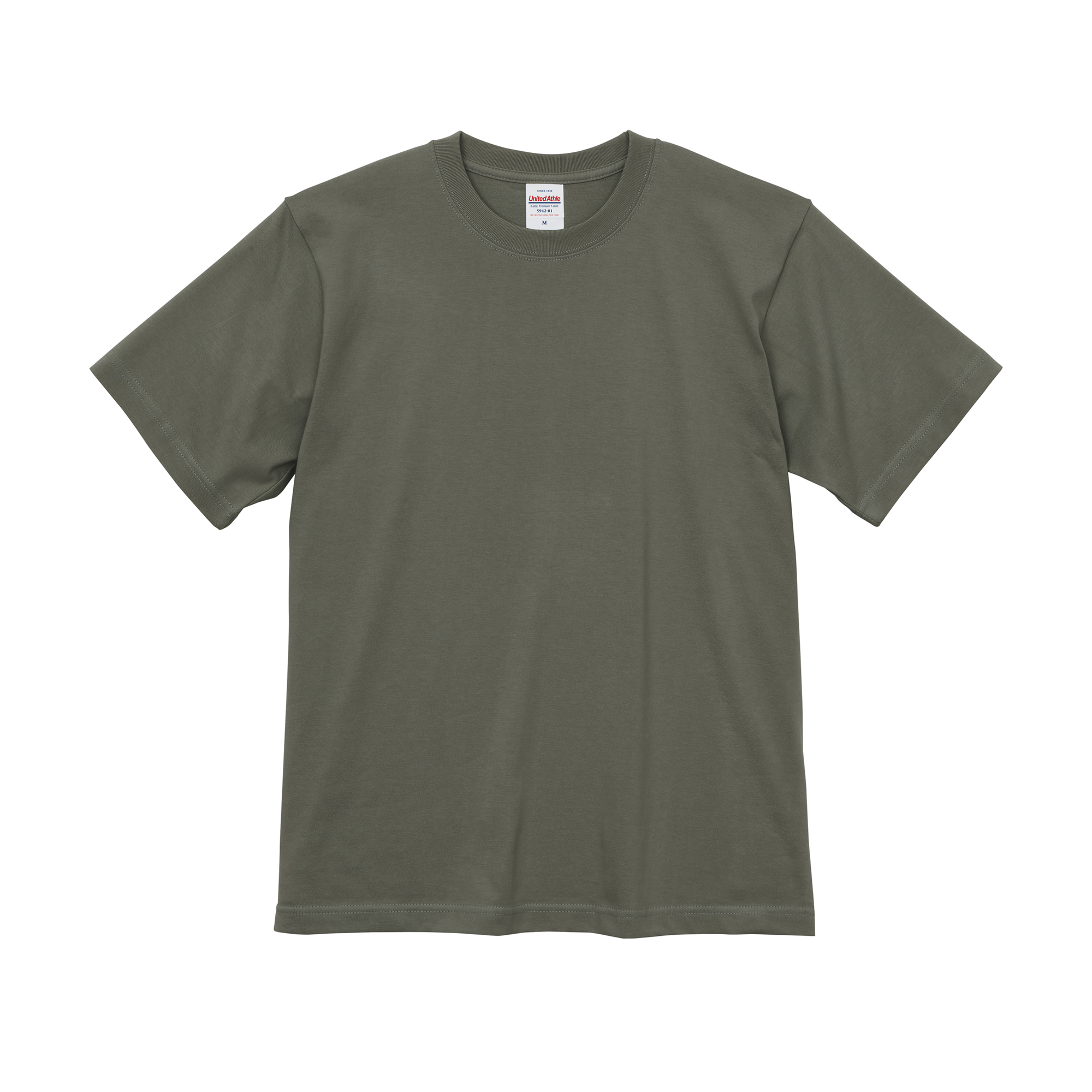 6.2オンス プレミアムTシャツ カラー:ヘイジーブラック（933）