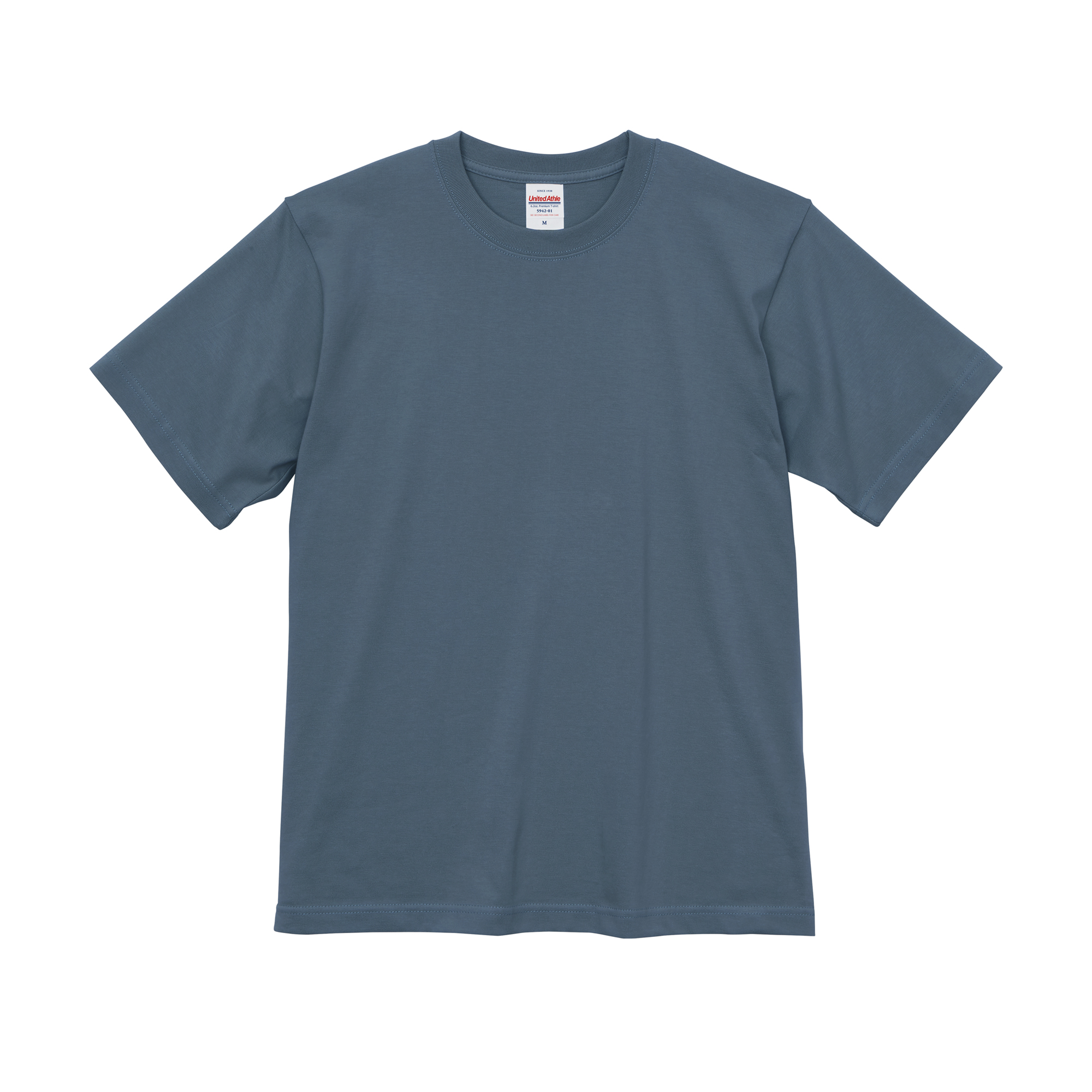 6.2オンス プレミアムTシャツ カラー:ヘイジーネイビー（934）